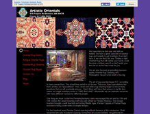 Tablet Screenshot of persianrugs4ever.com